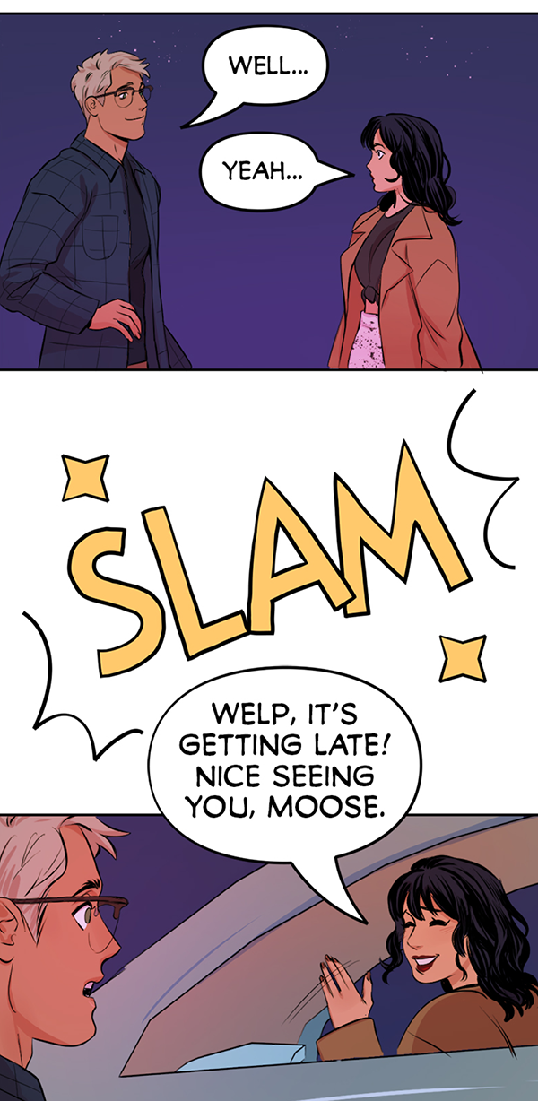 Part 4 sample lettering from Archie Comics: Big Ethel Energy