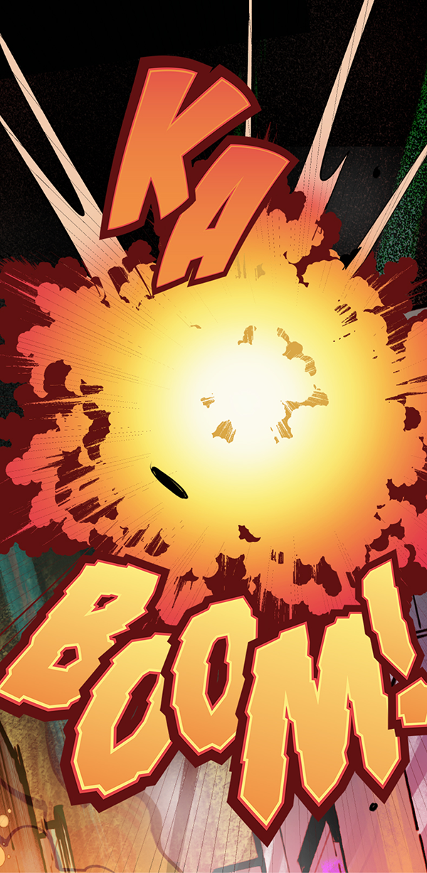 Part 7 sample lettering from Batman: Wayne Family Adventures
