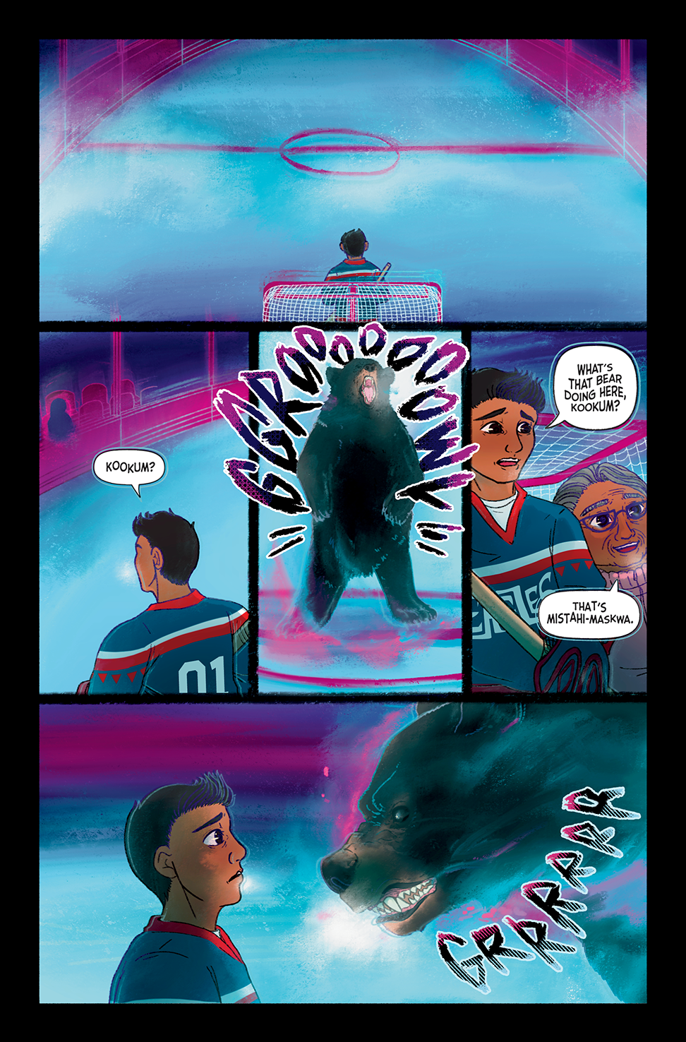 Between the Pipes lettering sample