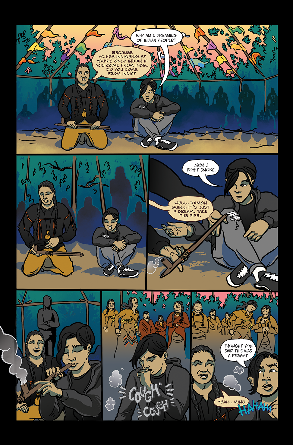 Dreams lettering sample