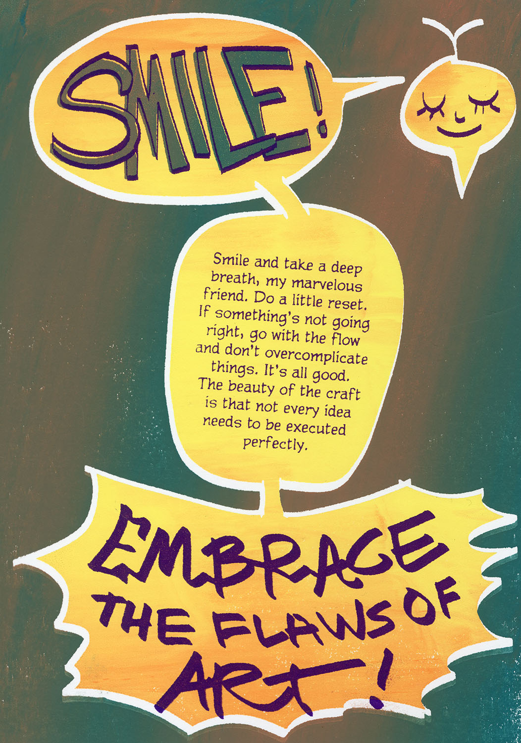 Part 4 sample lettering from Archie Comics: Big Ethel Energy