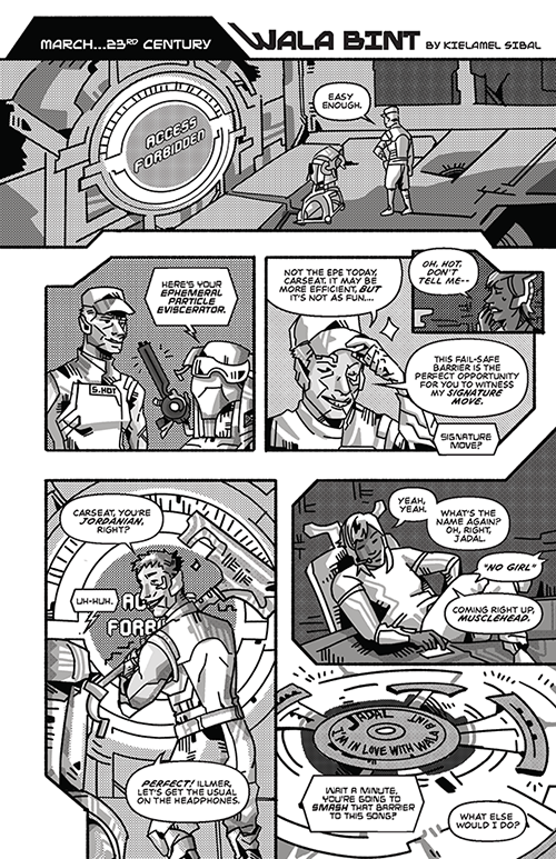 Thumbnail for the comic Wala Bint